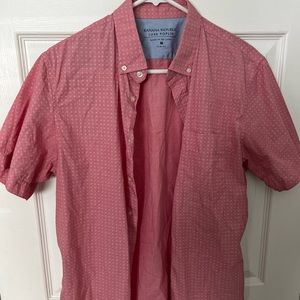 Banana Republic Salmon S/S Shirt